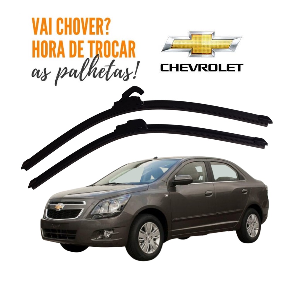 Par Palheta Limpador Parabrisa Cobalt 2011 2012 2013 2014 2015 2016 em Oferta na Shopee