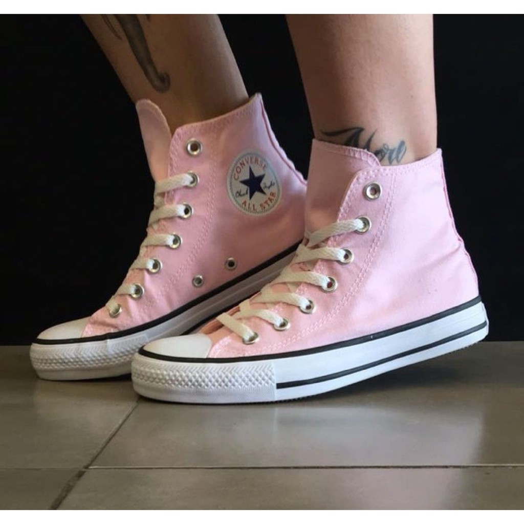 Converse All Star Bota Azul Bebe Shopee Brasil