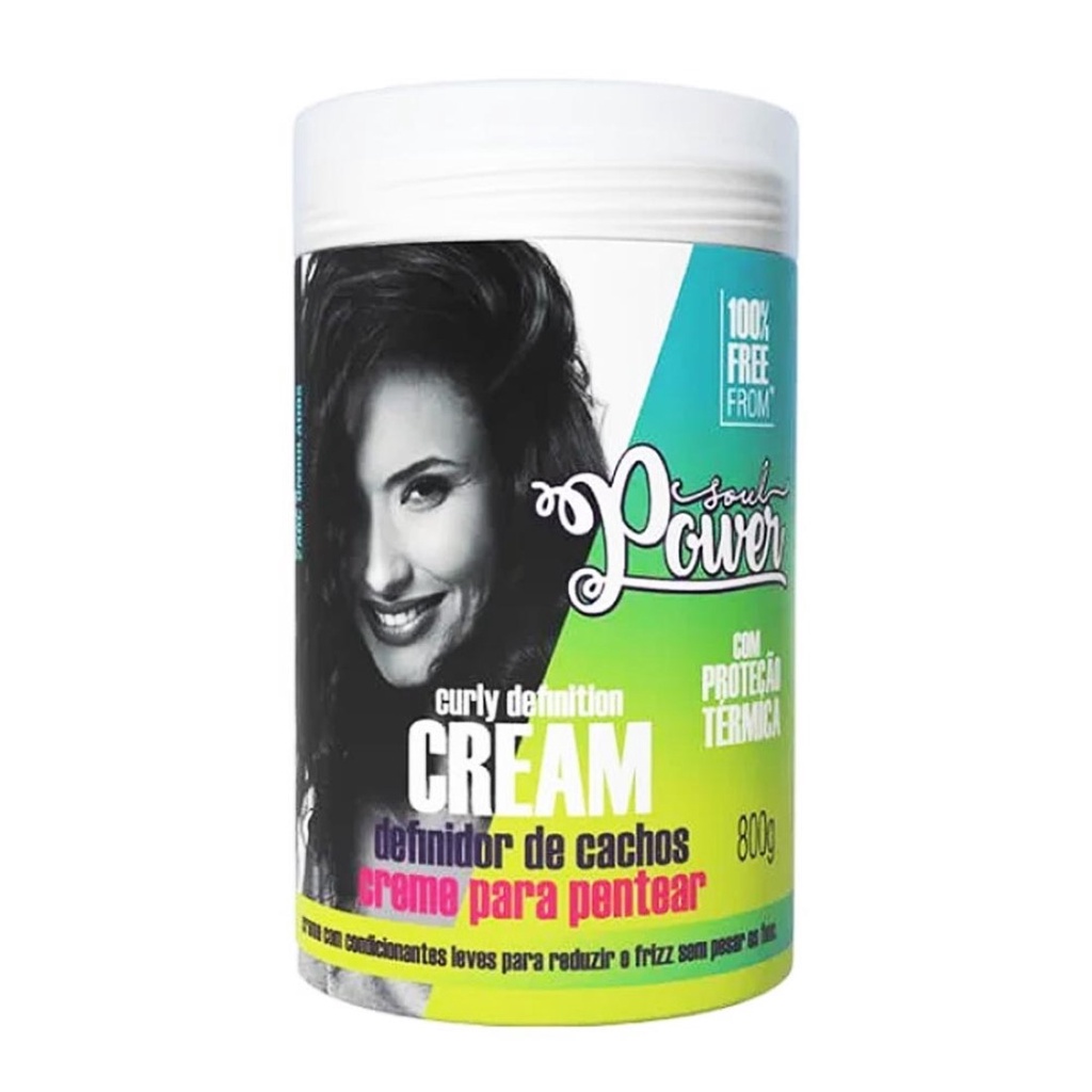 Creme Para Pentear Curly Definition Cream 800g - Soul Power