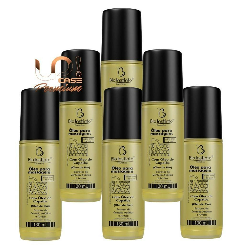 Kit 6x Óleo de Copaíba Arnica e Centela 130ml Bio Instinto
