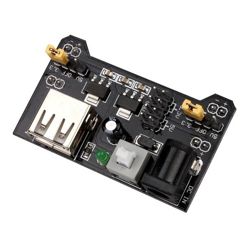 Fonte Modulo Ajustavel P/ Protoboard 400 Ou 830 Furos