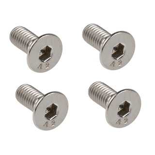 4x Parafusos Inox Para Taco Padrão Shimano Wellgo Zeray