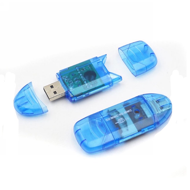 Leitor De Cartão De Memória Sd Micro Dv Tf M2 Ms Sd Mmc Sdhc Para Adaptador Usb 2.0