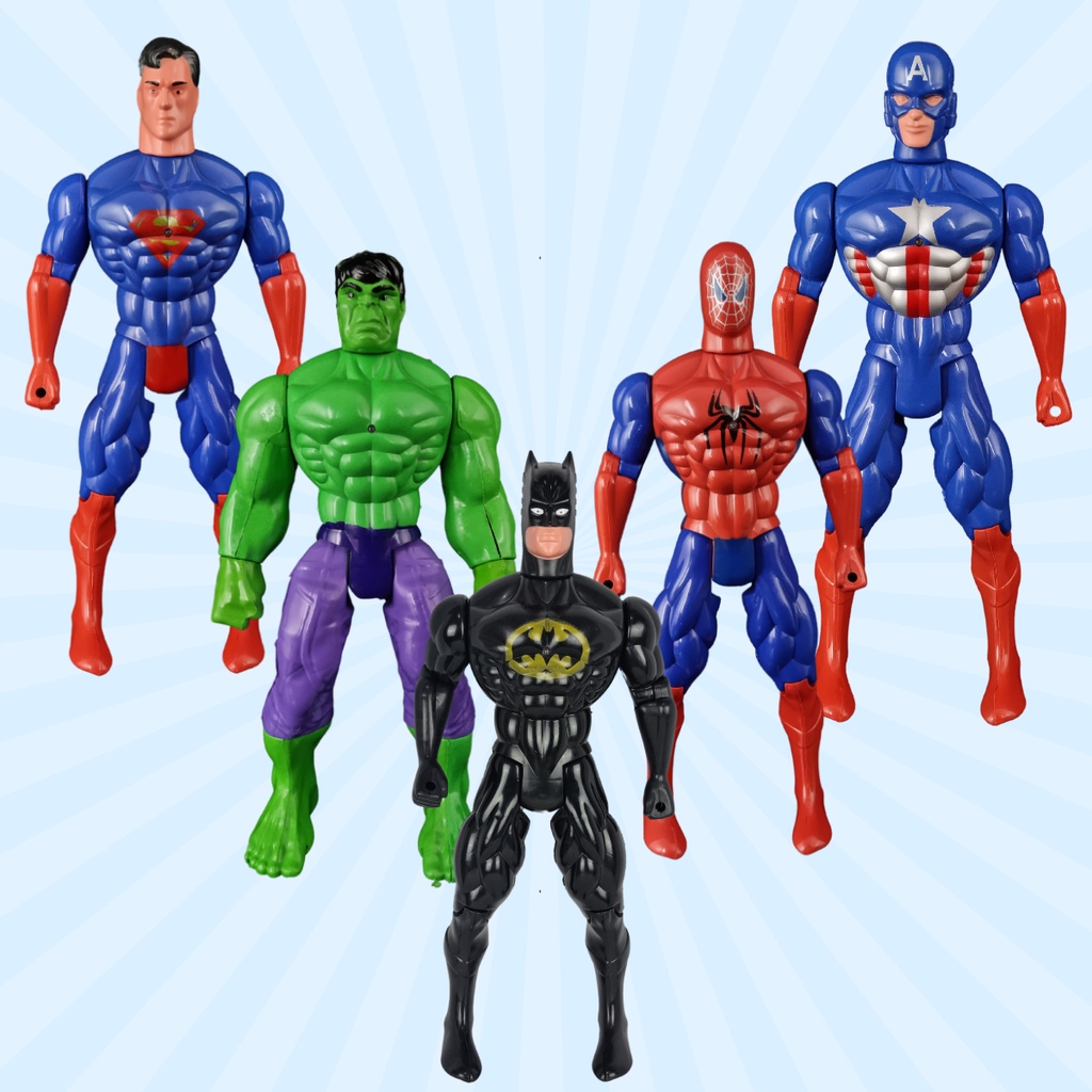 Batman 12 polegadas Boneco de ação Azul Renascimento herói presente Super Marvel Brinquedo Toys Barato 
