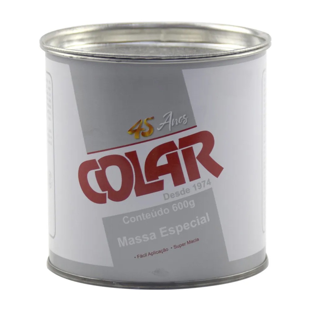 Massa Plástica Especial Colar Para Mármores, Granitos, Porcelanatos - 600g - Massa em gel