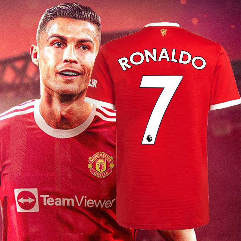 Cristiano Ronaldo 7 - Manchester United Jersey 21/22 - JerseyOcean