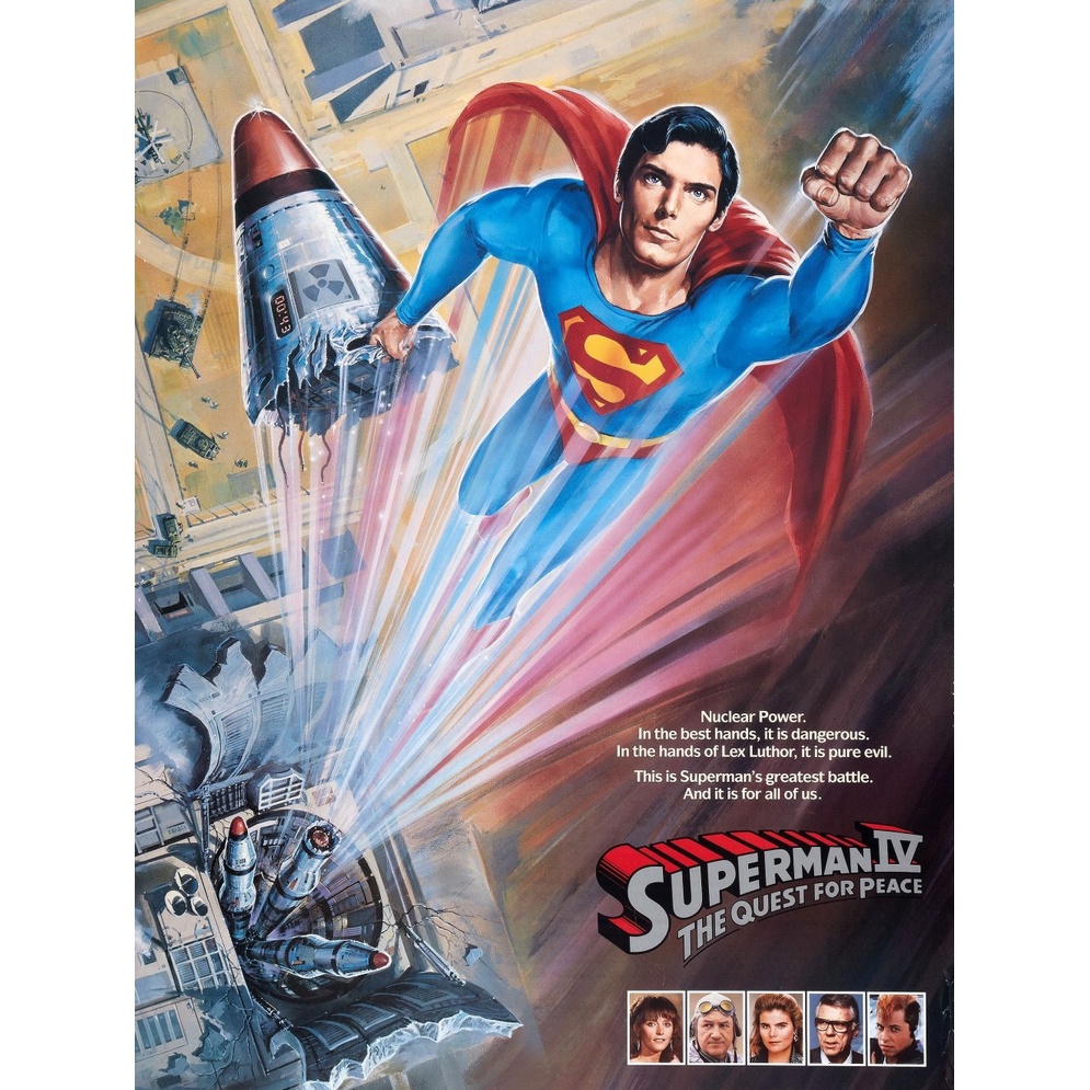 Superman 4 - Em Busca da Paz (1987) (Superman 4 - The Quest For Peace) Christopher Reeve - Dublagem Clássica