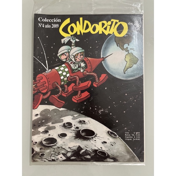 Condorito lacrado n 4 ano 2009 original em língua espanhola espanhol gibi revista espaço nave espacial