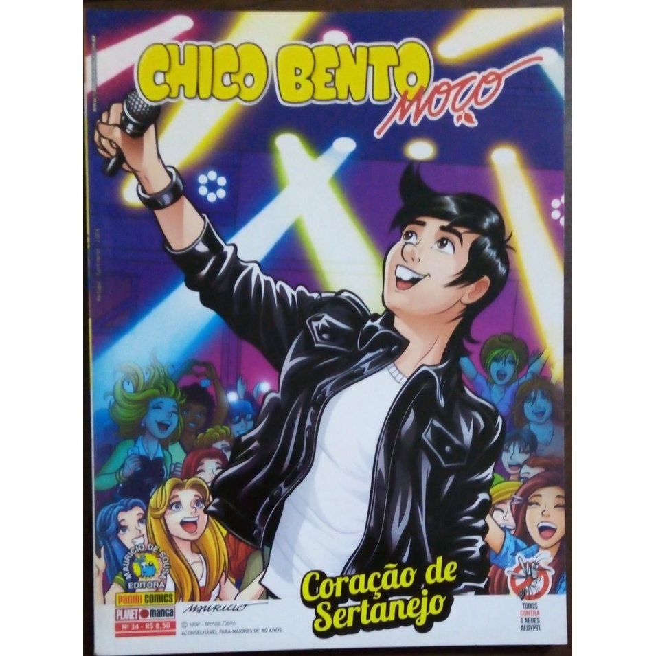 Chico Bento Moço - edição 34 original e completa