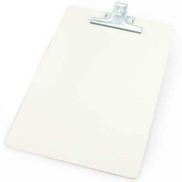 Prancheta Acrimet 111.0 A4 de mdf branco