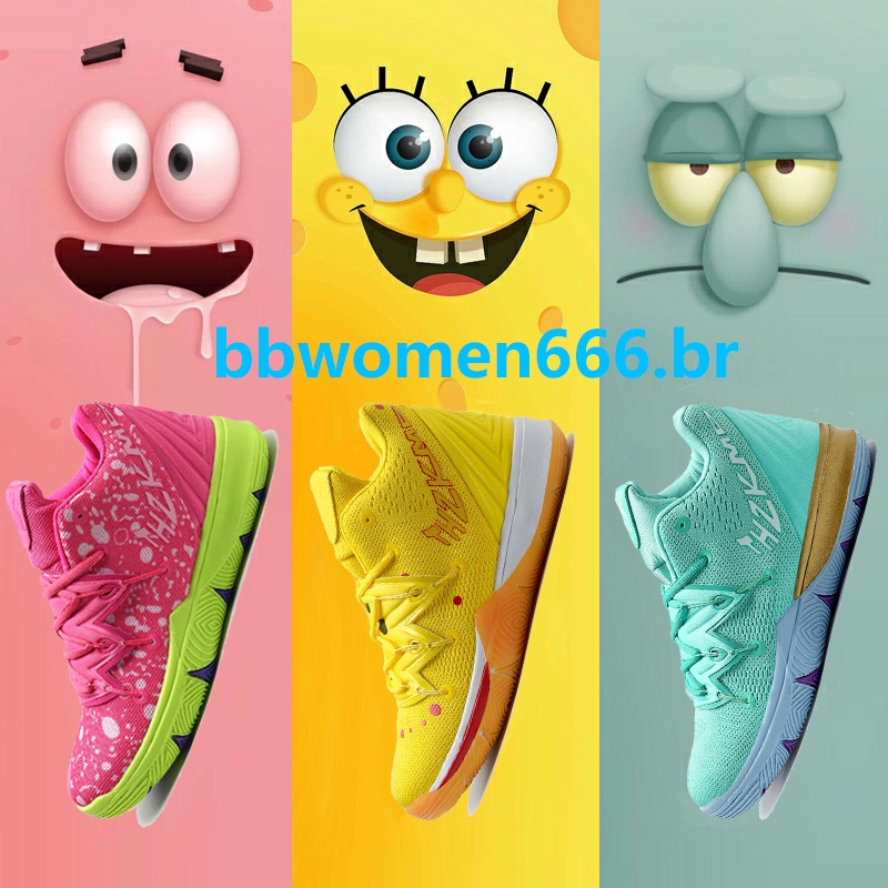 Tenis de basquete do best sale bob esponja