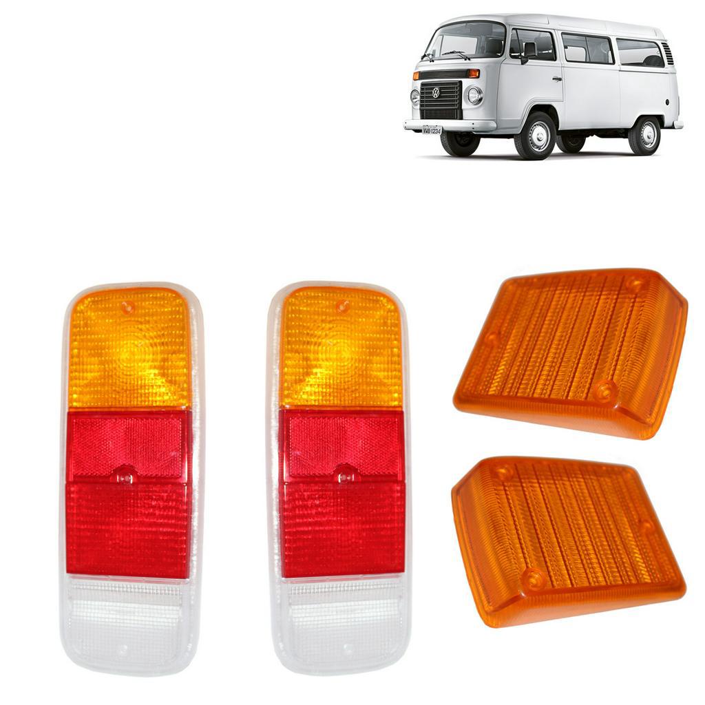 Kit Lente Lanterna Diant e Tras Seta Kombi 1976 Em Diante em Oferta na Shopee