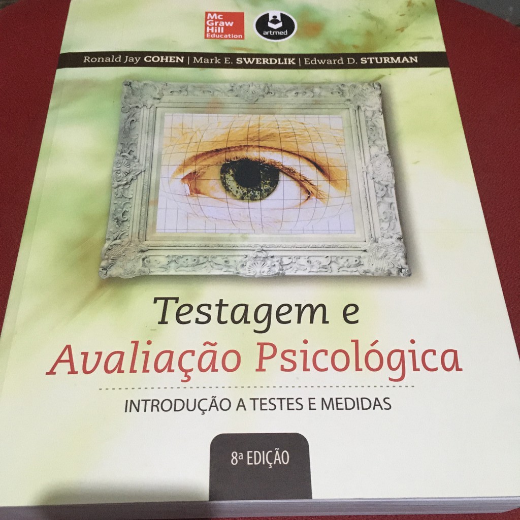 Testagem E Avaliação Psicológica Introdução A Testes E Medidas 8a Edição Cohen Swerdlik E 2185