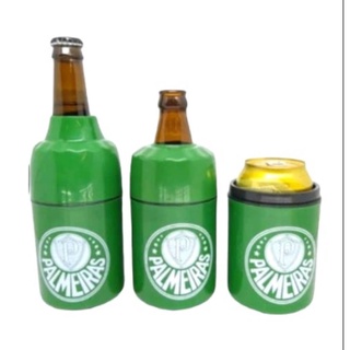 Porta Lata Suporte Cerveja 3 em 1 LONG NECK Litrinho  Romarinho ou Piriguete Cooler De Cerveja