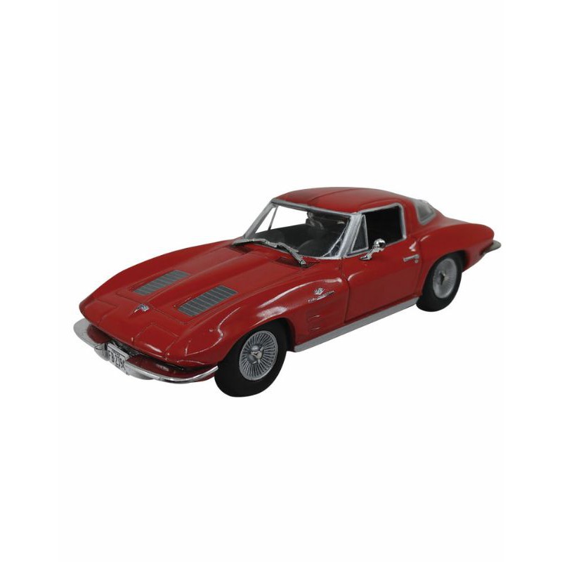 Chevrolet Corvette C2 Sting Ray Coupé 1963 American Cars Ed 4 Die-Cast Miniatura 1/43