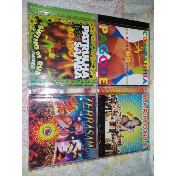 Kit CDs Pagode Baiano (Harmonia do Samba / Patrulha do Samba / Terra ...