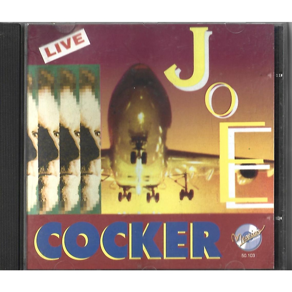 CD JOE COCKER (Live) MAURICIO PRODUÇÕES  - excelente estado !