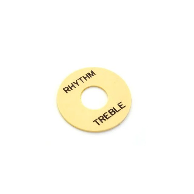 Moldura para Chave Seletora Les Paul Creme Treble/Rhythm
