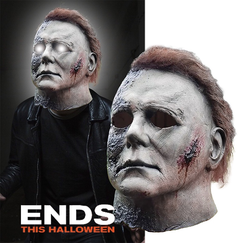 Adult Michael Myers Mask Halloween Ends Cosplay Props Party Role Play  Carnival | Shopee Brasil