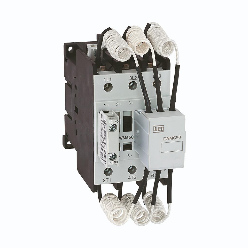 Contator Manobra Capacitor Tripolar 190-220v 50/60hz 1na Weg
