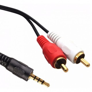 Kenux Cabo Auxiliar P2 Macho X Rca Macho Audio 1.5m P/ Som / Tv / Home Theater Audio Video LE-1008