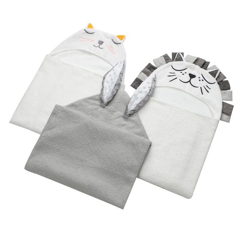 Bebe Recem Nascido Toalha De Algodao Para Criancas Bebes Toalha De Banho Com Capuz Poncho Praia Infantil Cobertor Spa 100 Algodao Toalhas Shopee Brasil