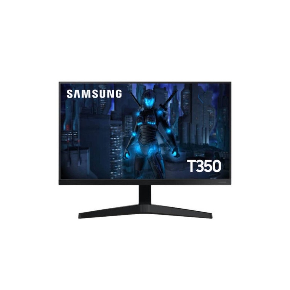 Monitor Gamer Samsung 24"FHD, 75Hz, HDMI, VGA, Freesync, Preto, Série T350