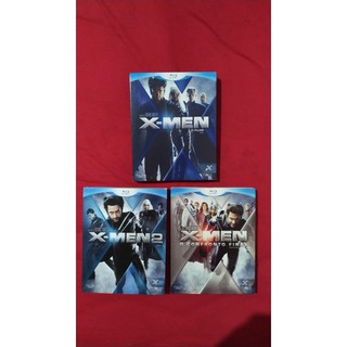 Bluray Blu-ray X-Men 1, 2, 3 O Confronto Final (Todos Duplos e com Luva, RAROS)