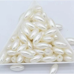 Arroz De Perola 6x12 Creme 100gr Aprox 550pçs - Melhor Preço