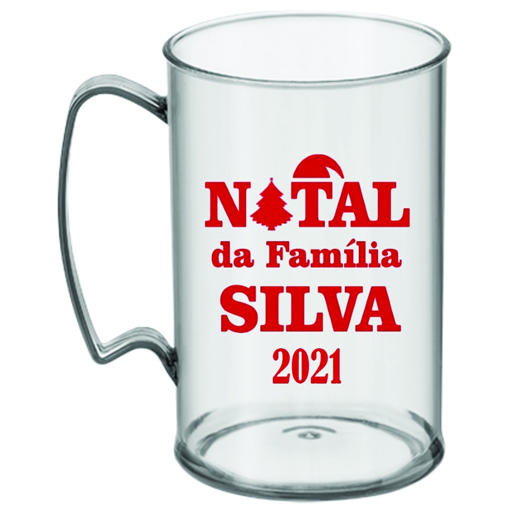 25 CANECAS DE 350 ML PERSONALIZADAS DE NATAL | Shopee Brasil
