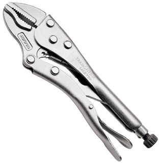 Alicate de Pressão 10" Tramontina Master Mordente Triangular 41070/110 em Oferta na Shopee