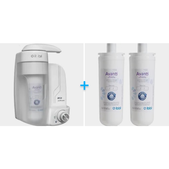 Purificador Ibbl Mio com Refis Extras Produto Novo