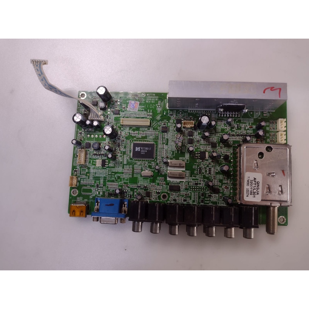 (2)   Placa Principal Semp Toshiba Lc1945w Com Defeitoooooo