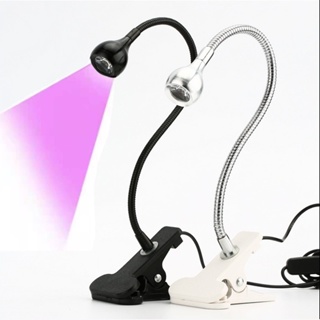 Luminária UV Ultravioleta De Mesa Com Garra Presilha Para Manicure em Oferta na Shopee