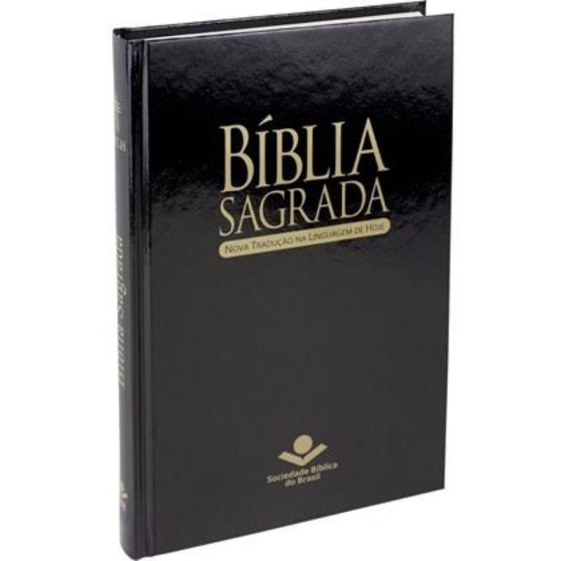 Bíblia Sagrada NTLH | Letra Normal | Capa Dura | Preta em Oferta na Shopee