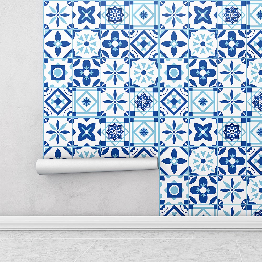 Azulejo com Desenho Azul: Onde Comprar | BuscaProdutos