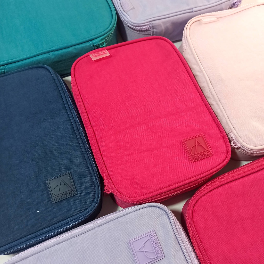 Estojo Escolar Box Académie - Tilibra, Daterra e Fizz / Material Escolar / Papelaria / Estojos 100 Pens Jumbo