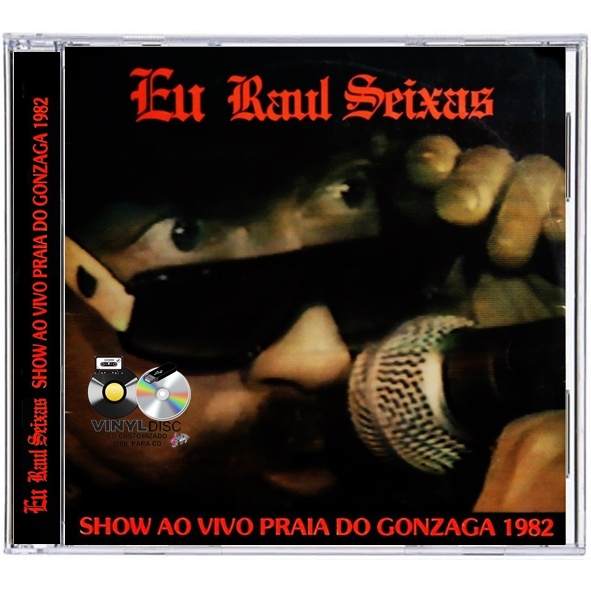 Eu Raul Seixas-Show ao Vivo Praia do Gonzaga 1982 / Ediçao Vinyl Disc