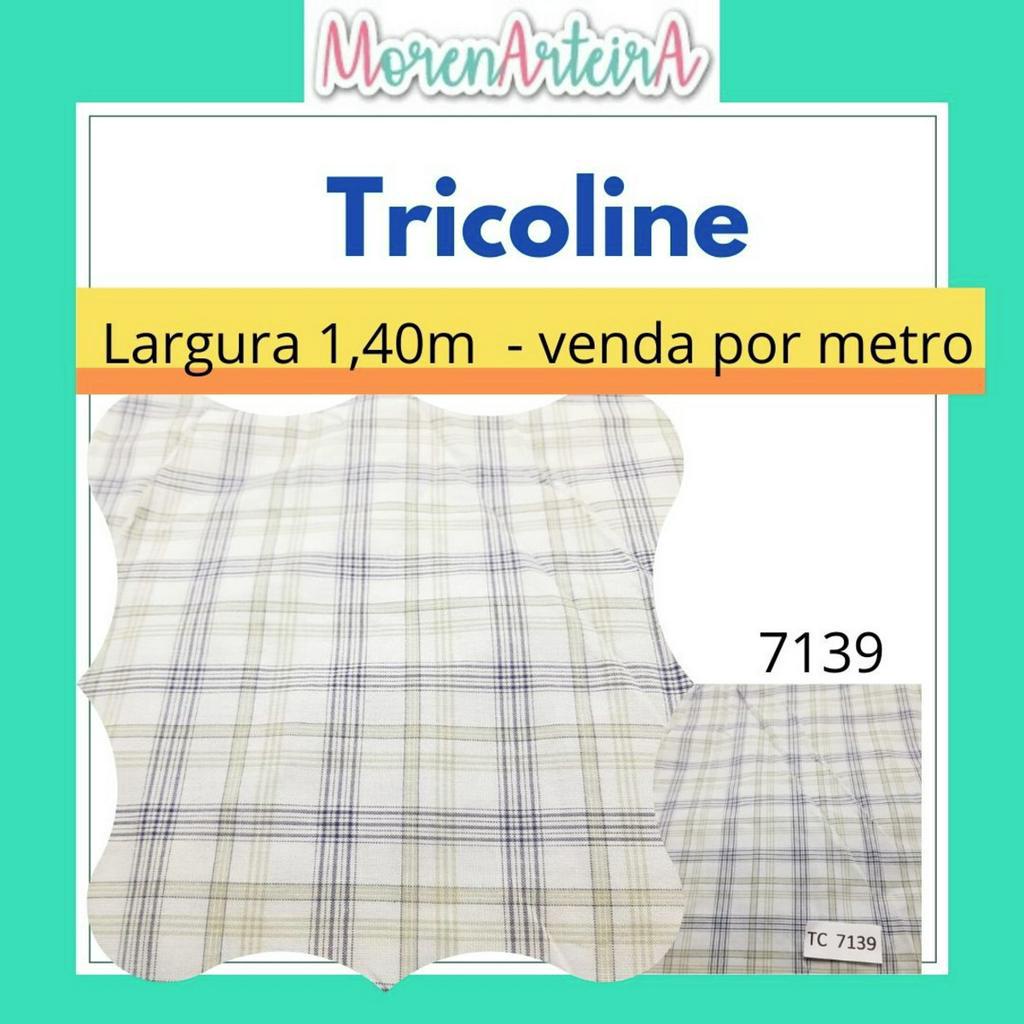 Tricoline 1,4x m Xadrez o metro 7139 001 - 195A17