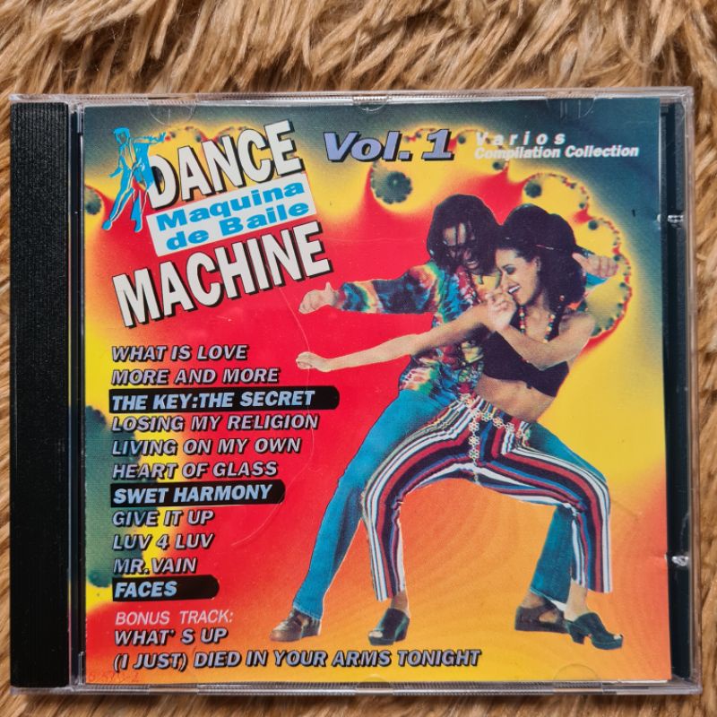 Cd Dance Machine Maquina De Baile Vol. 01 - Studio (1993) | Shopee Brasil