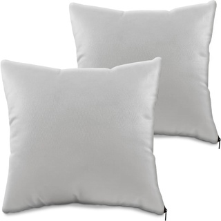 Kit 4 Peças Capa Refil Almofada Decorativa Suede com Ziper 45x45 BF Colchões
