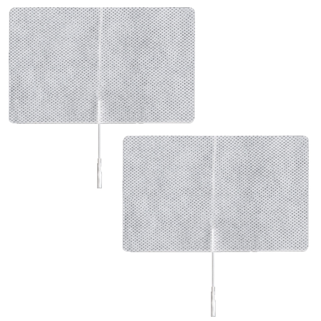 Eletrodo Autoadesivo 7,5x13cm Retangular c/ 2 un Carcitrode