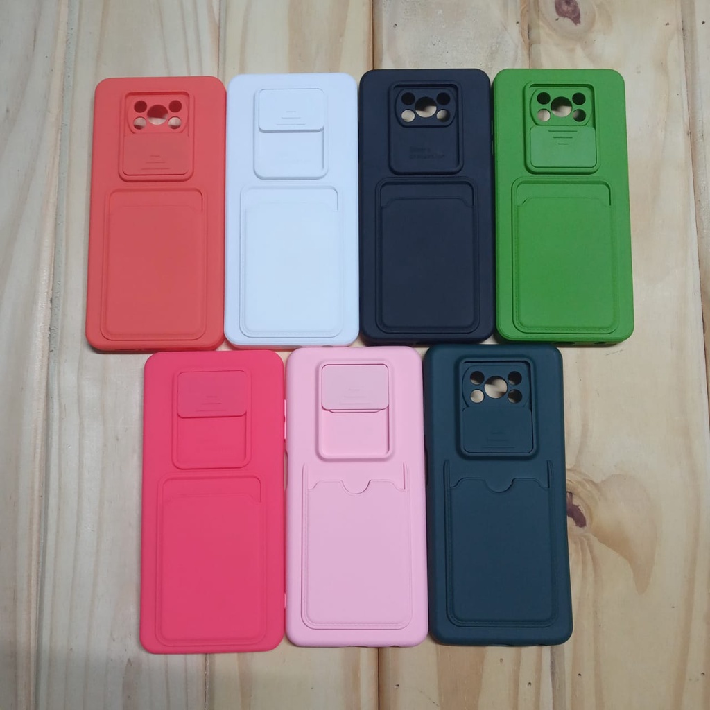 capa capinha anti impacto para xiaomi poco X3 | poco X3 NFC | poco X3 PRO - com protetor de câmera e porta cartão