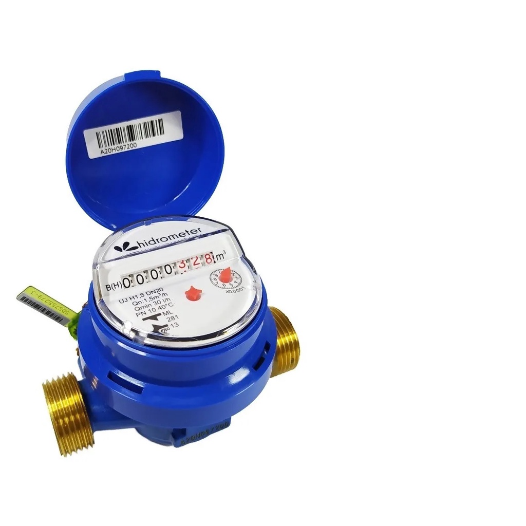 Hidrometro Unijato 3/4 HIDROMETER em Oferta na Shopee