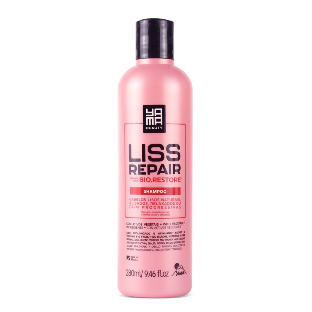Shampoo Yamá Liss Repair com Bio-Restore 280ml