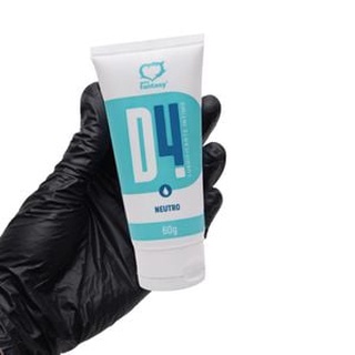 Lubrificante Íntimo neutro sexy fantasy D4 60GR Chiclete sex shop
