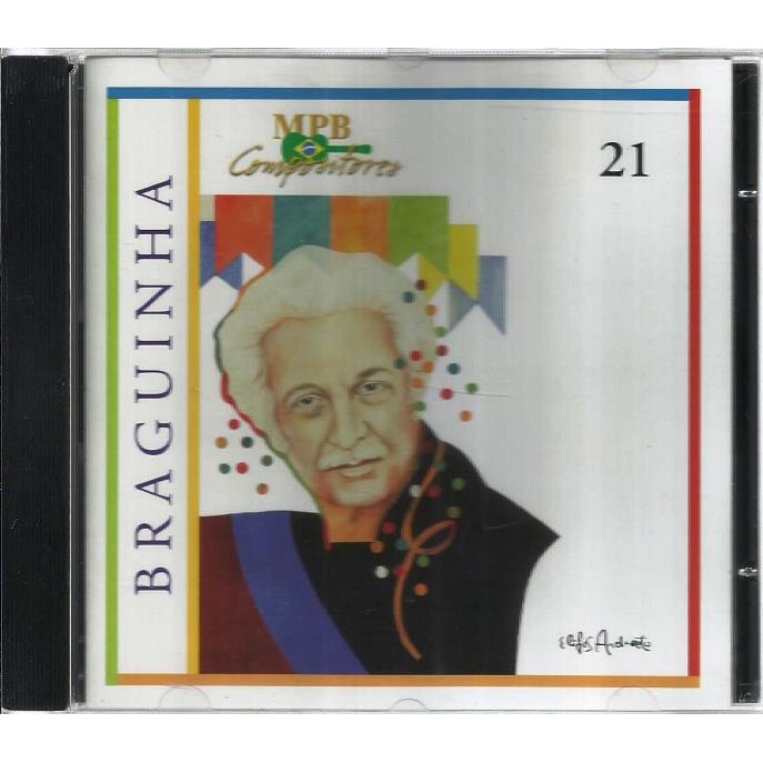 1284 Mcd- Cd Original 1997- MPB Compositores- Nº. 21- Braguinha- Musica Popular Brasileira
