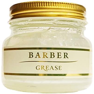 Diretamente do Japão [Goma Premium] Hiro Ginza Barber Grease H Grease Wax Masculina Dura 150g