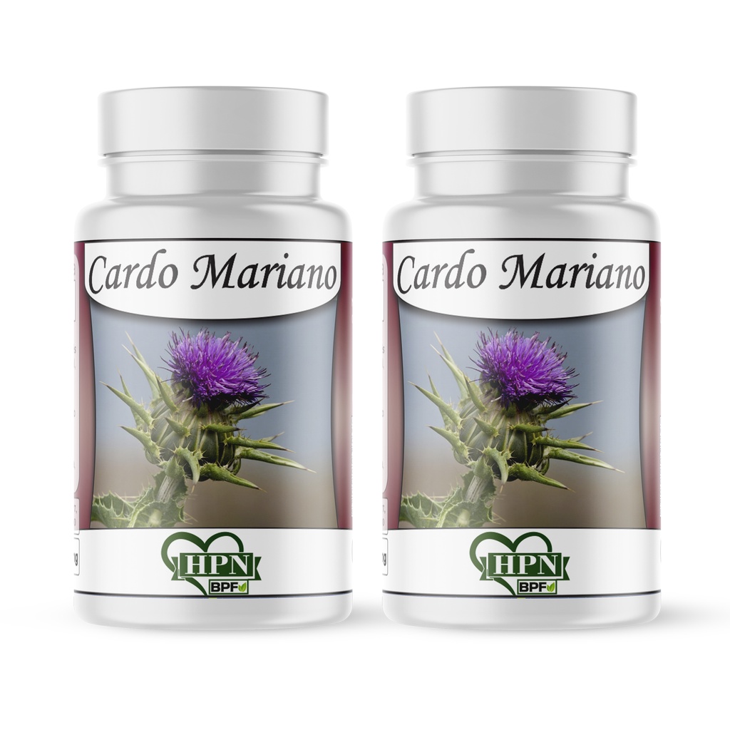 Silimarina Pura (Silybum marianum) 120 Cápsulas 500mg Planta Medicinal P/ Fígado