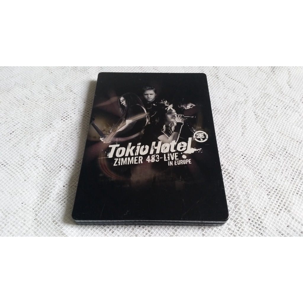 Tokio Hotel Zimmer 483 Live In Europe 2 DVD + CD Álbum Metal Box | Shopee  Brasil
